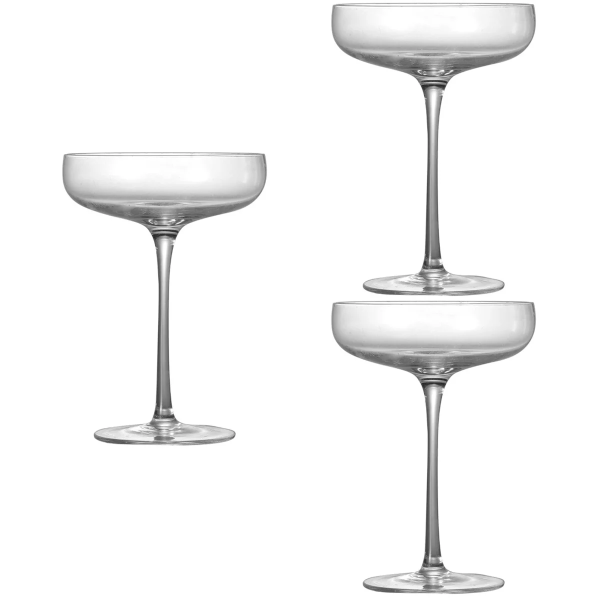 

Glassescoupe Champagnecocktail Whiskey Cup Classic Martini Flutes Dessert Goblets Tower Design Glassware Goblet Clear Saucer