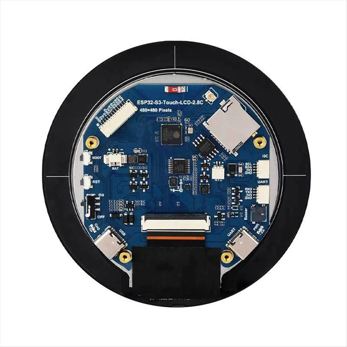 Фото 【A15I】 2.8-дюймовая LCD-плата разработчика с 6-сенсорной системой QMI8658 №3