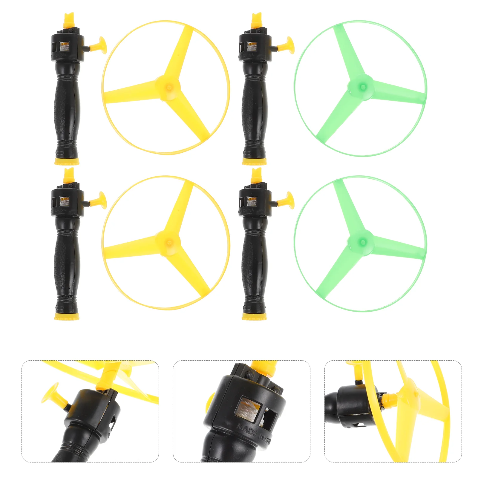 

Flyingdisc Toysstring Kids Launcherdog Saucers Saucer Throwing Helicopter Propeller Game Helicopters Flash Birthday Party Favors