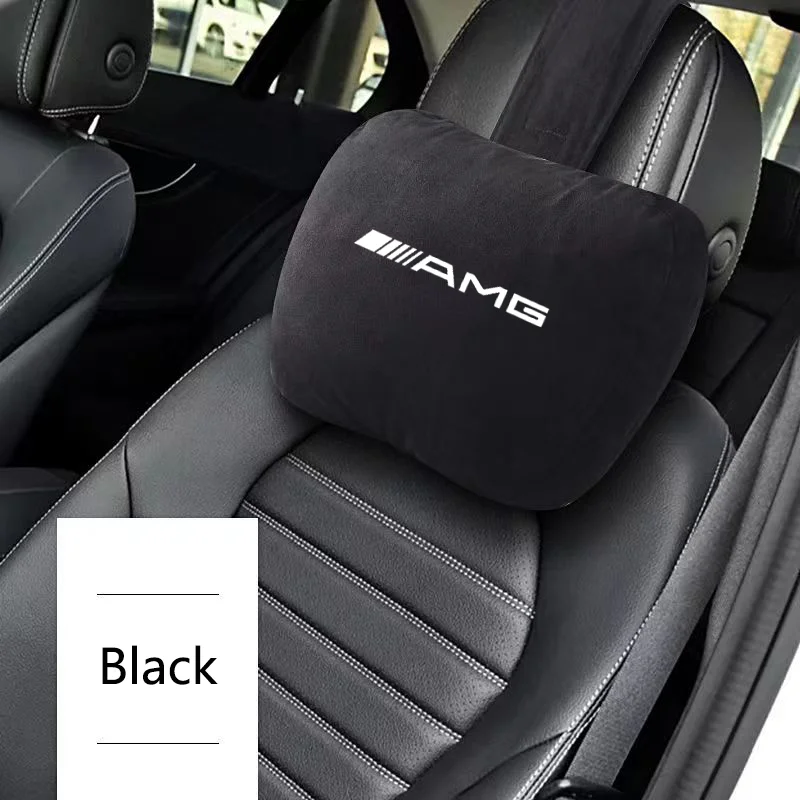 Высококачественная мягкая подушка для шеи на подголовник автомобиля Mercedes-Benz AMG A B