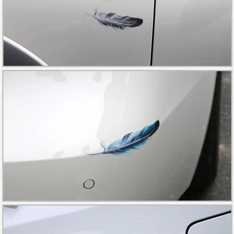 

Car Scratch Repair Stickers Auto Feather Gadget Decal Accessories Exterior Pegatinas Coche Decorative Motorcycle Vinyl Decals