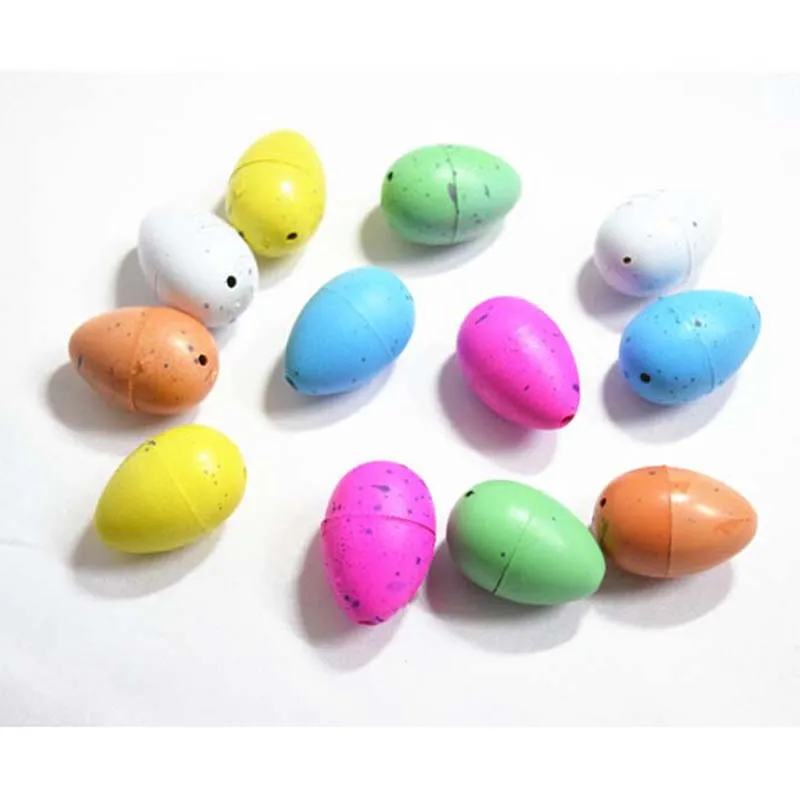 

10Pcs/Set Cute Magic Water Growing Egg Hatching Colorful Dinosaur Add Cracks Grow Eggs Children Kids Boys Party Small Gifts