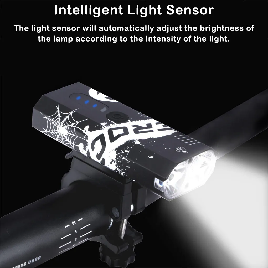 

Передняя подсветка для велосипеда, регулируемый Аккумулятор для горного велосипеда, 600 лм, аксессуары для езды, черный и белый цвета