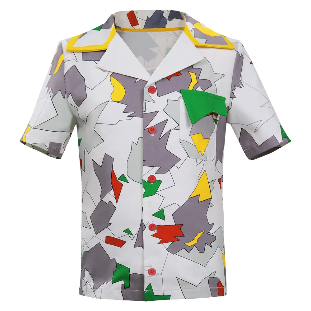 

Adult Kids Children Stranger cos Things Dustin Henderson Cosplay 3D Print T-shirt Short Sleeve Shirt Halloween Carnival Suit