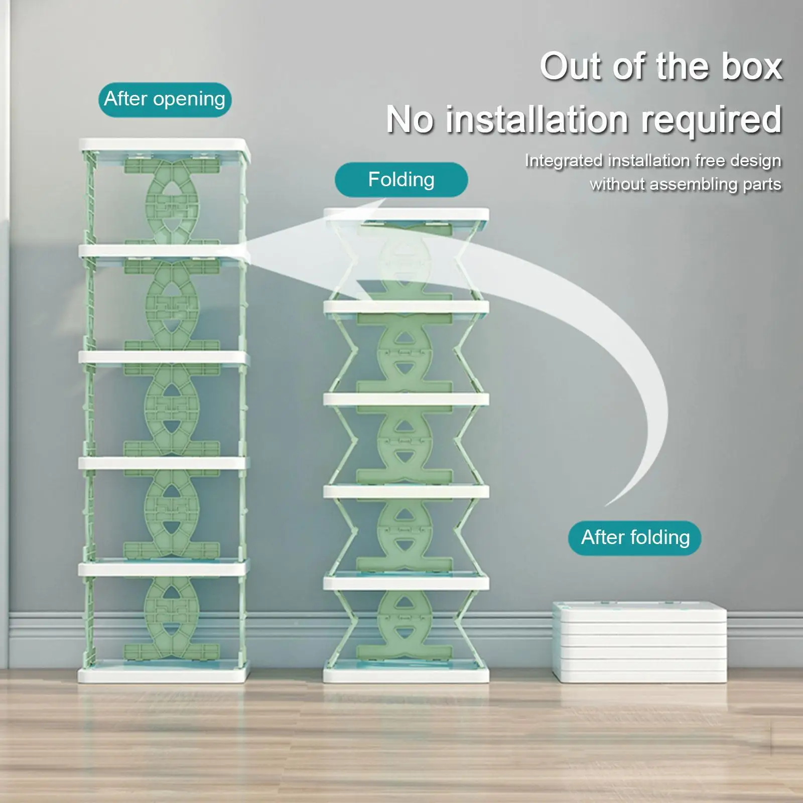 

Multi-layer Shoe Rack Furniture Shoe Cabinets Space-saving Shoes Shelf Portable Room Shoes Storage Organizer For Bedroom D2p8