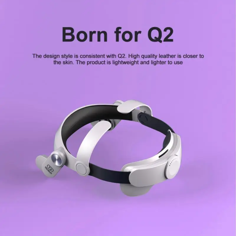 

For Oculus Quest 2 Headband Cushion Removable Professional VR Headsets Pad TPU Pressure-relieving Fixing Frame For Quest2