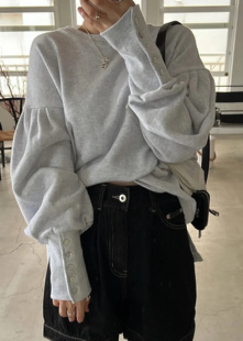 Женское летнее платье с рукавами-фонариками и воротником-рюшами