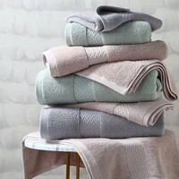 soft for children adult thickened edging bath towels home towel pure cotton square washcloth