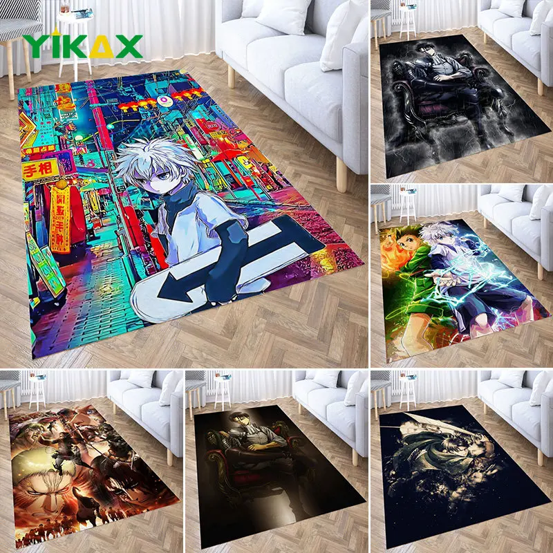 

Anime Rug Living Room Carpet Corridor Balcony Kitchen Bathroom Entrance Anti-Slip Home Children's Bedroom Play Decoration Mat