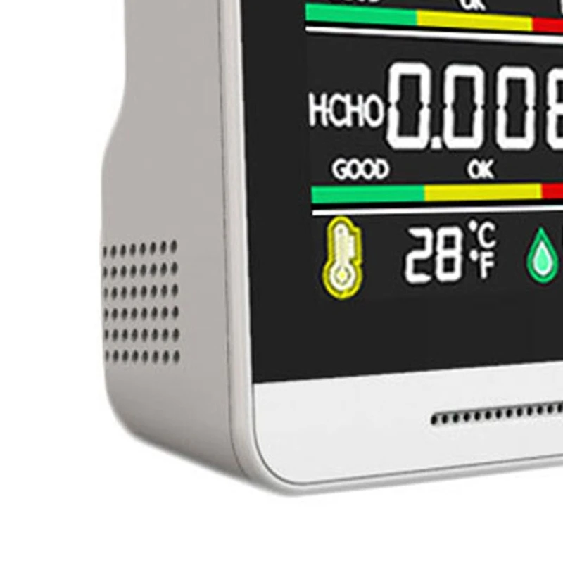 Монитор качества воздуха в помещении Профессиональный Точный CO2 TVOC HCHO датчик