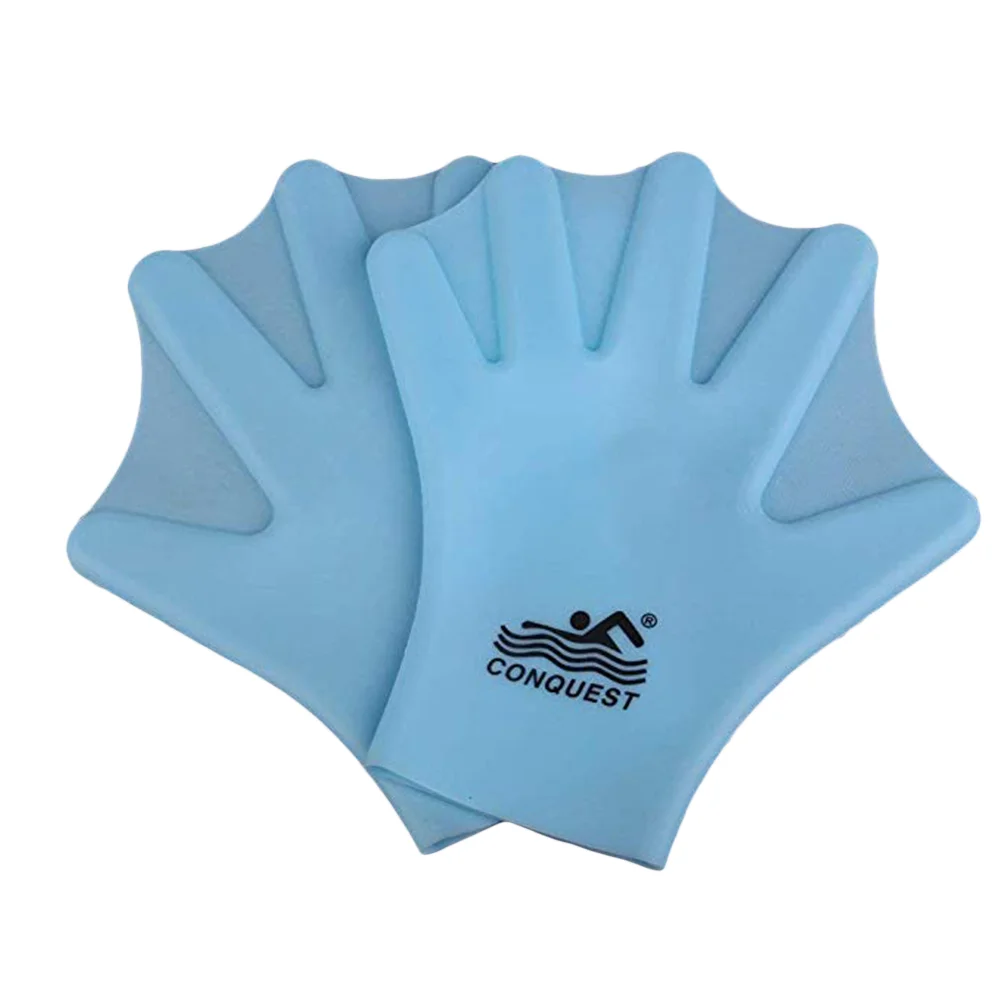 

Swim Gloves Silicone Mitts Webbed Gloves Children's Mittens Diving Supplies Webbed Paddle Glove