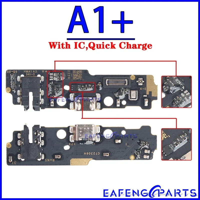 Фото USB-док-станция для зарядного устройства для Redmi A1 A1 + A2 A2 + A3, плата зарядки, модуль гибких портов №5
