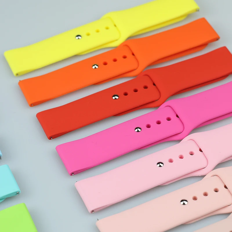 

20/22mm Watch Strap for Samsung Galaxy Watch 5/classic 46mm Active 2 44mm/40mm 3 45mm S3 Smartwatch Bracelet Amazfit GTS 3/2/bip