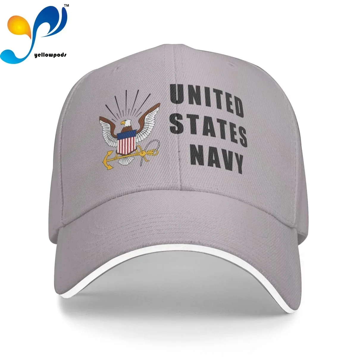 

Хлопковая кепка унисекс для женщин и мужчин, модная бейсболка в стиле военно-морского флота США, регулируемая яркая