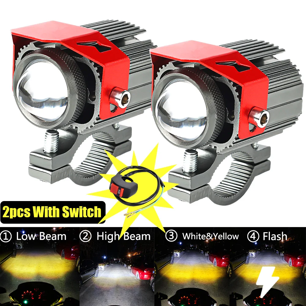 

Дополнительные фонари для мотоциклов, 12-80 в