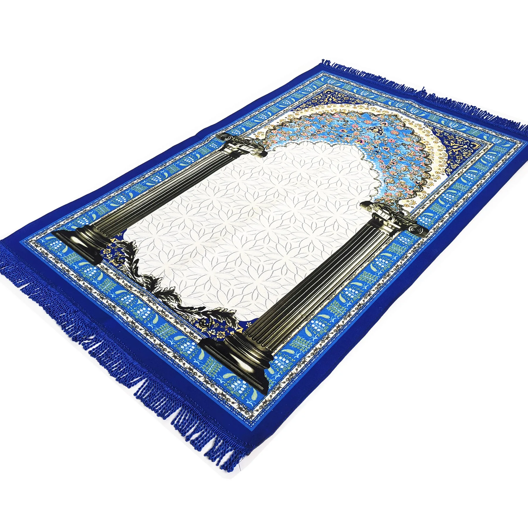 Мусульманский молитвенный коврик Джанма Saj Мягкий исламский с новым дизайном