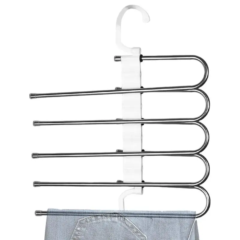 Вешалки для брюк Экономия места Складные вешалки Противоскользящая вешалка