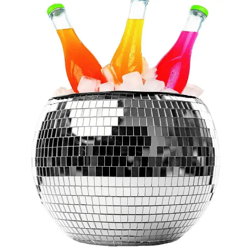 

Диско-Шар, ведро для льда, светоотражающий диско-шар, ведра для шампанского, холодные напитки, аксессуары для дома и бара, аксессуары для клуба, бара, товары для