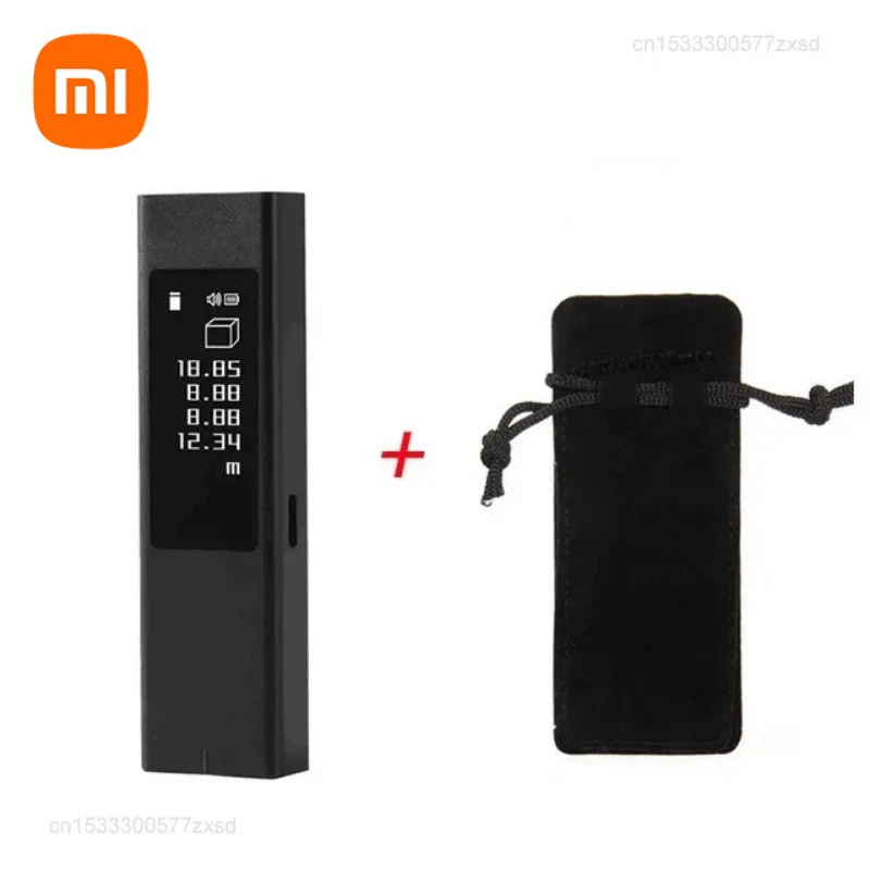 Мини-дальномер лазерный Xiaomi Duka 40 м с сенсорным OLED-экраном