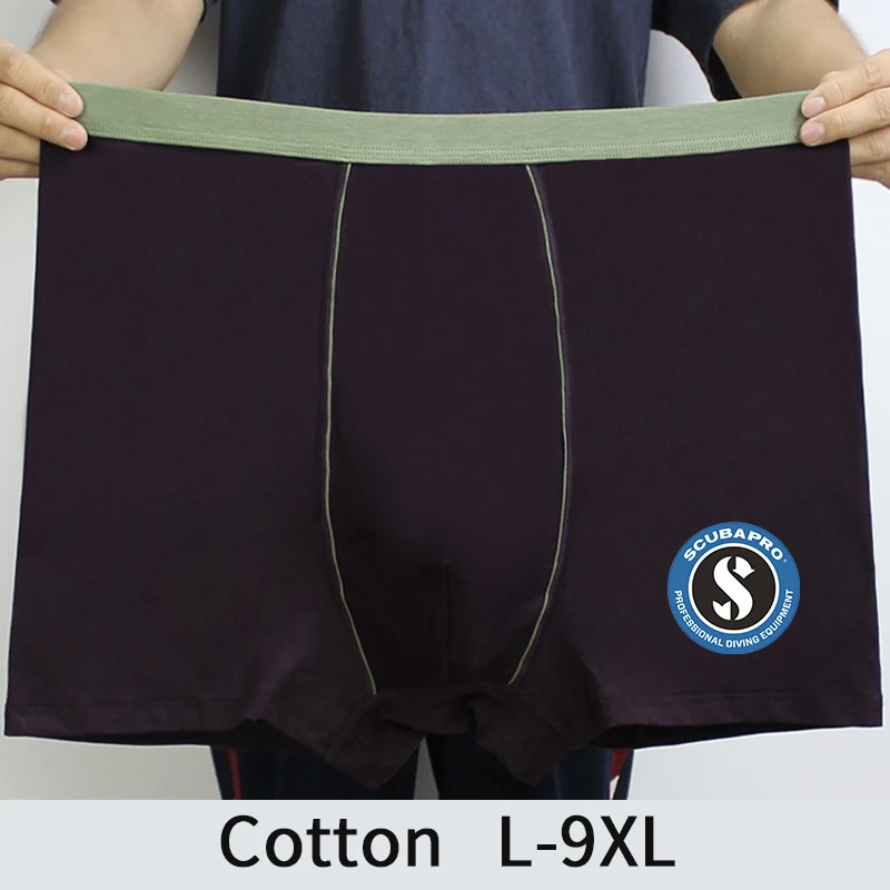 

Boxers Man Pack Cotton Underpants Boxer Men Underwear Plus Size Panties Scubapros Brief Boxer High Elastic Panties Big Size Men
