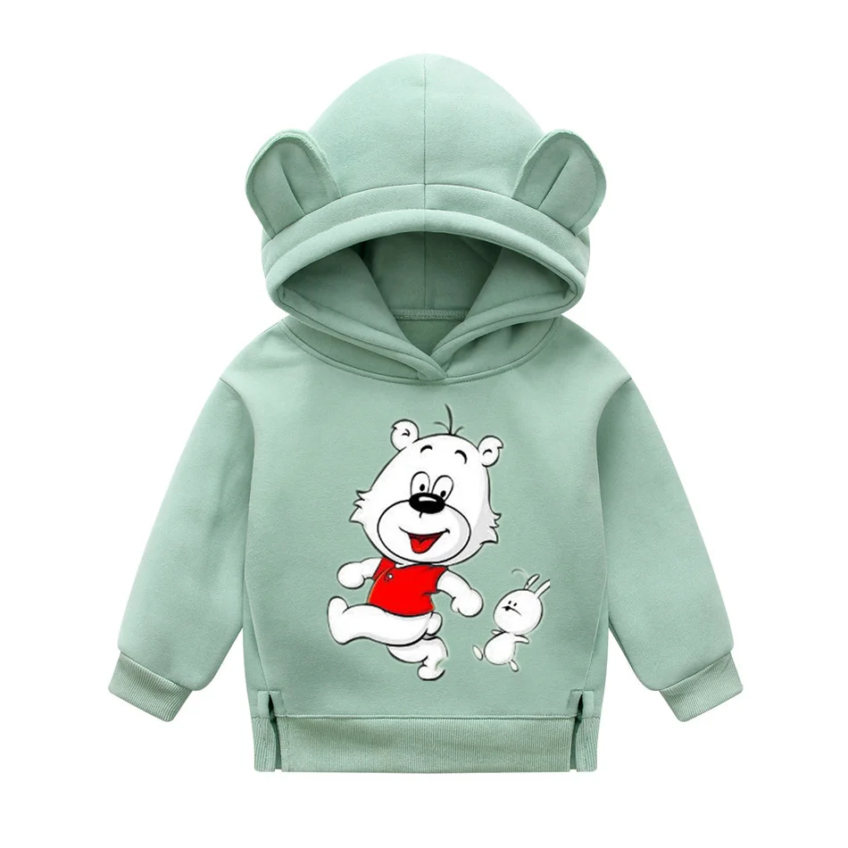 

Orangemom Baby Boys Girls Clothes Winter Spring Cute Hoodies Korean kids Hoodie Thicken Fleece Sweatshirt Children's clothing