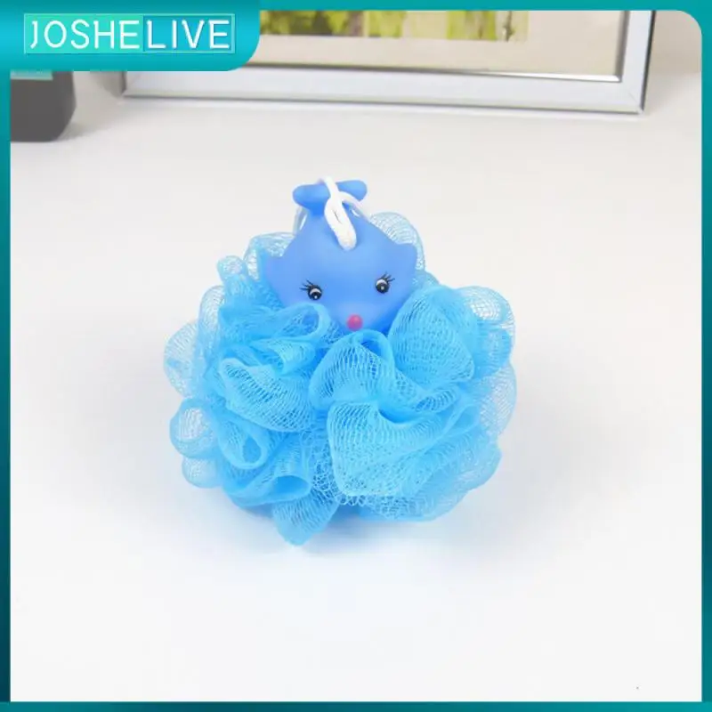 

Multifunctional Bath Ball Color Durable Convenient Shower Ball Bathroom Accessories Body Bath Ball Toy Doll Soft Sponge