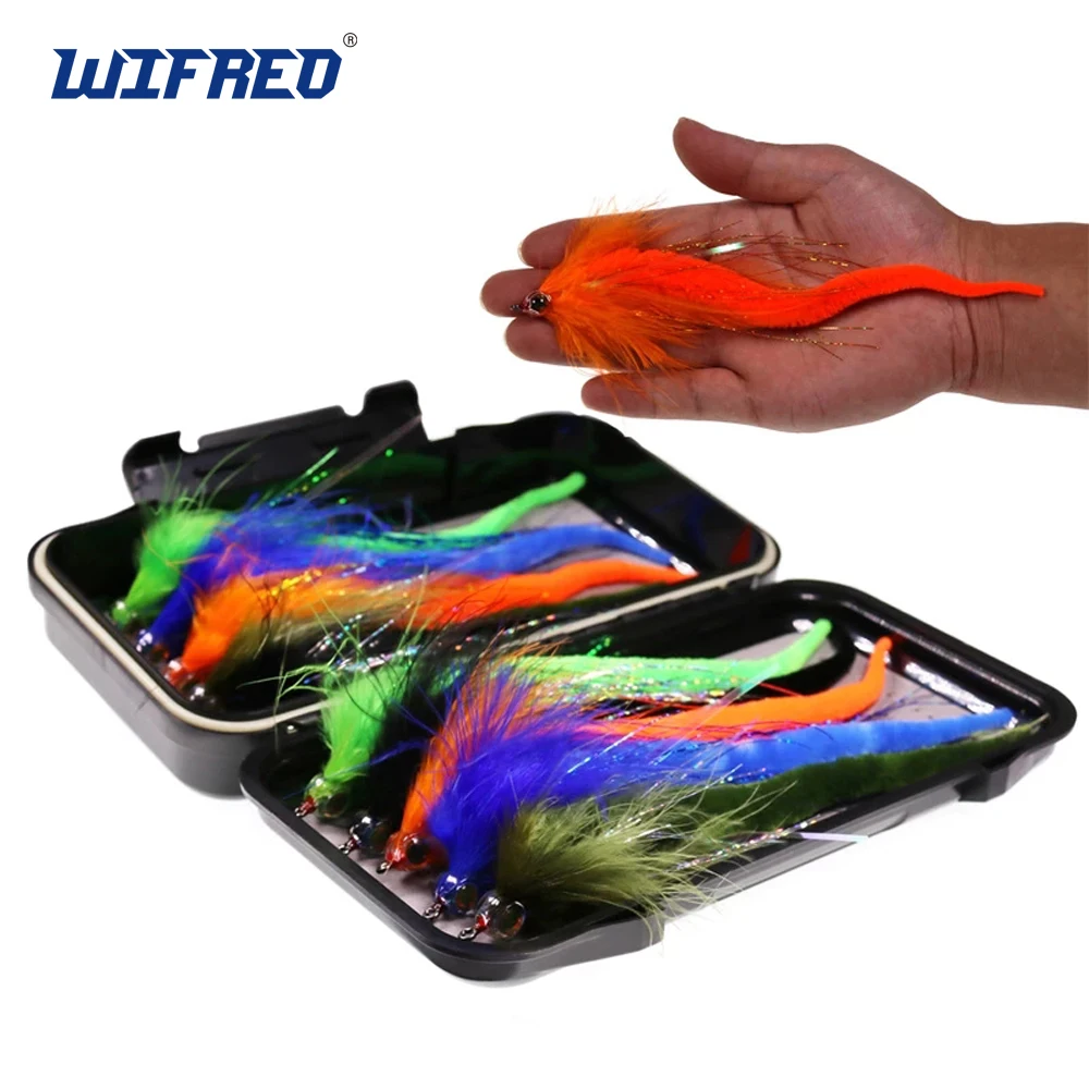 

Wifreo Dragon Tail Muskie Bass Fishing Baitfish Trolling Lures Pike Bass Fly Big Game Musky Fishing Fly for Freshwater Stripers