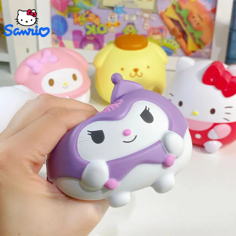 

Funny Sanrio Hello Kitty Jumbo Squishy Kawaii My Melody Culomi Cinnamoroll Children's Hand Held Toys Adult Decompression Gift