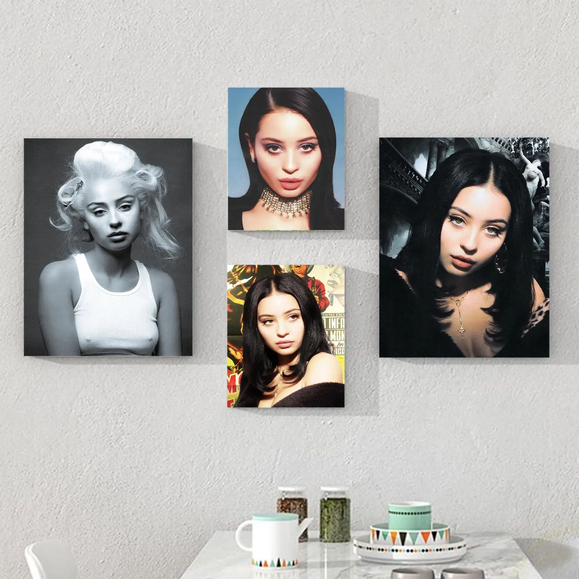 

Alexa Demie DIY Sticky Poster Vintage Room Home Bar Cafe Decor Kawaii Room Decor