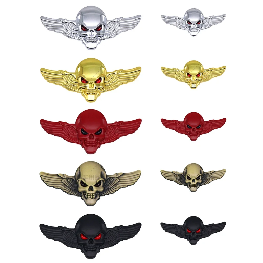 Универсальный череп эмблема кузова автомобиля значок на задний багажник
