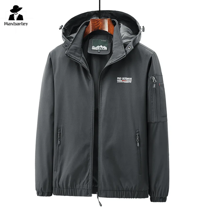 Куртка мужская в стиле ретро для путешествий Повседневная Свободная тонкая