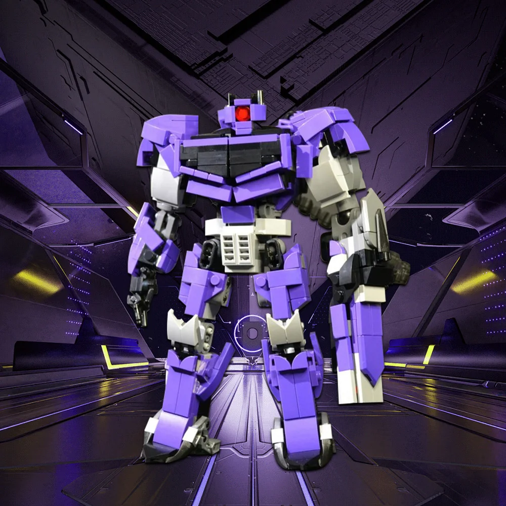 Фильм Mecha Series Impact Technology Роботы-блоки Креативные развивающие детские строительные