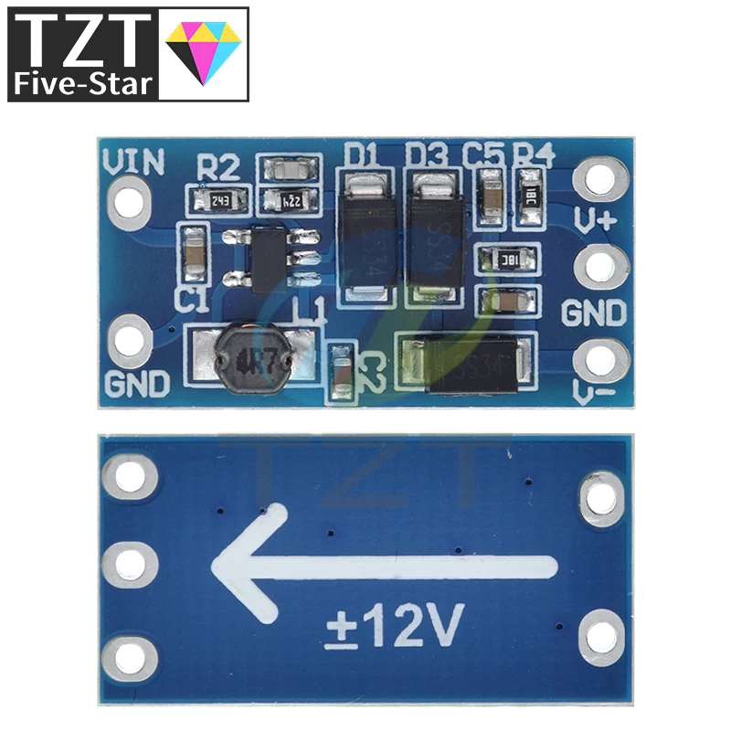 TPS61040 Повышающий Модуль питания постоянного тока 2 8 В ~ 5 до 12 в 50 мА для литиевой