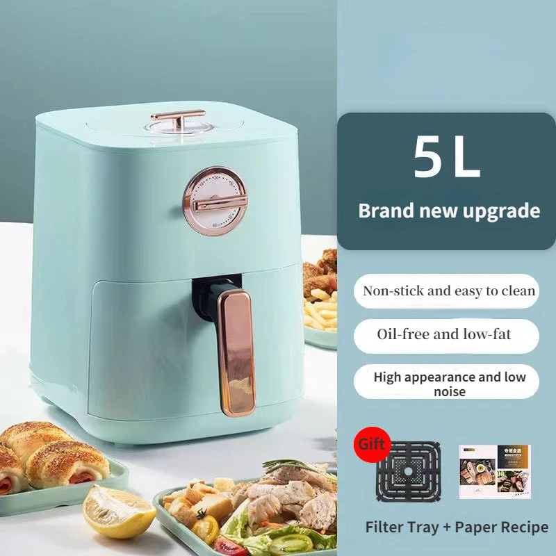 Air fryer household multi-function pot large-capacity intelligent automatic electric oven french fries machine