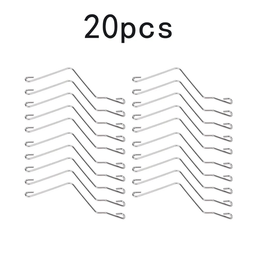 

20pcs Honeycomb Connector Stainless Steel For Beekeeping Practical And Convenient Beehive Spring Clamp