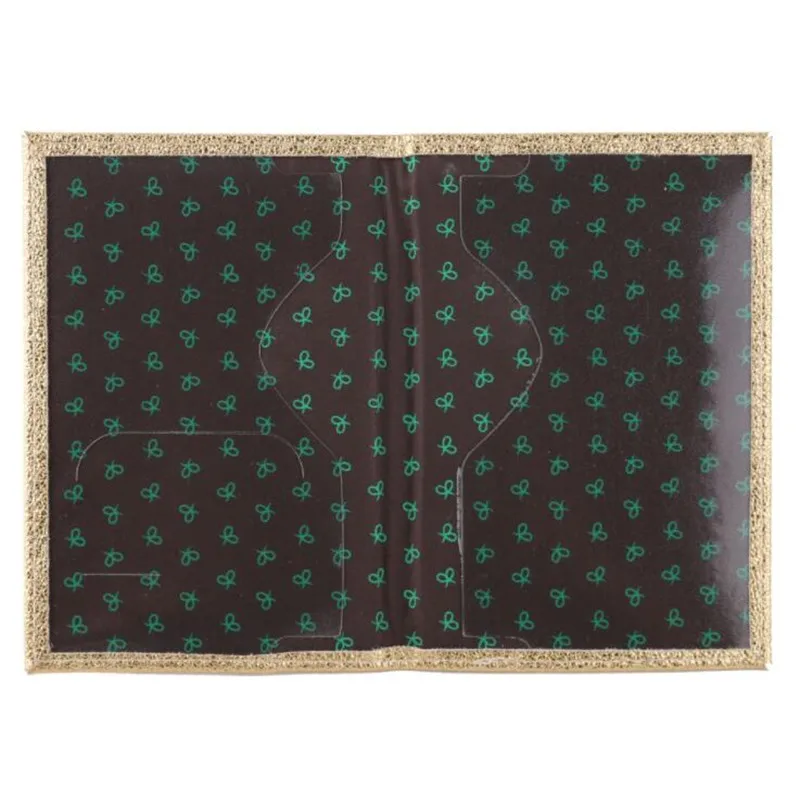 Роскошная однотонная блестящая Обложка для паспорта женщин Дорожный Чехол