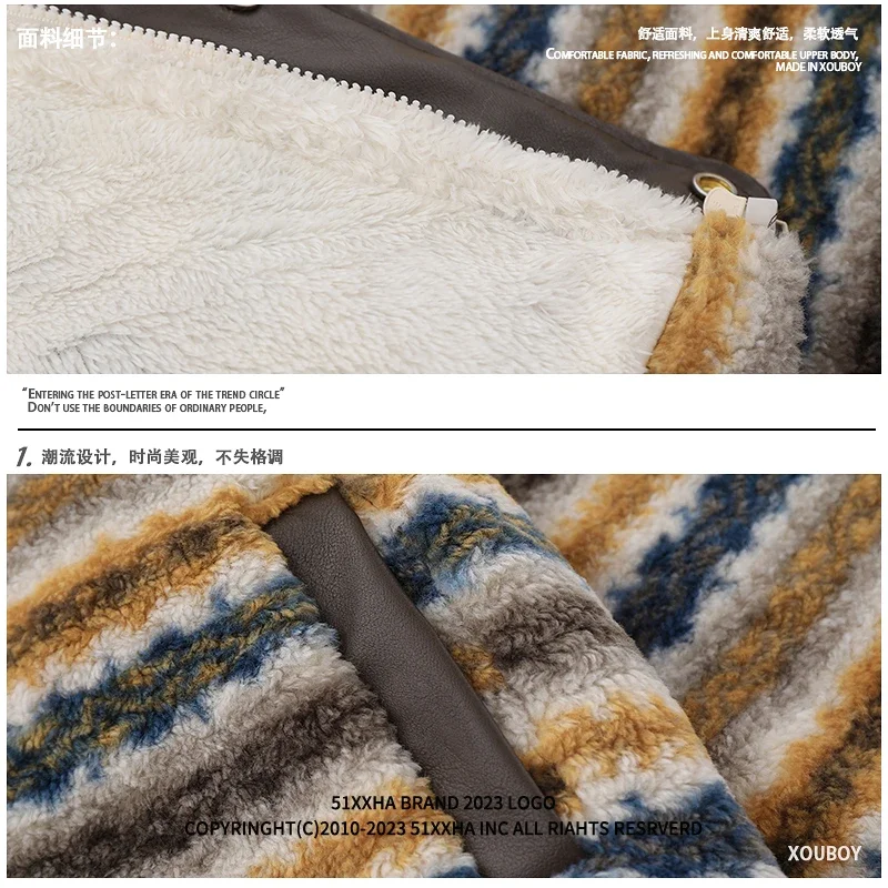 Beianji мужская куртка-пуховик ретро-дизайн с цветной полоской для пар хлопковой