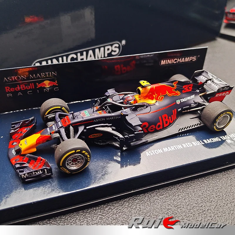 

1:43 Mini Cut Aston Martin TAG-HEUER RB14-2018 Verstappen модель автомобиля из сплава