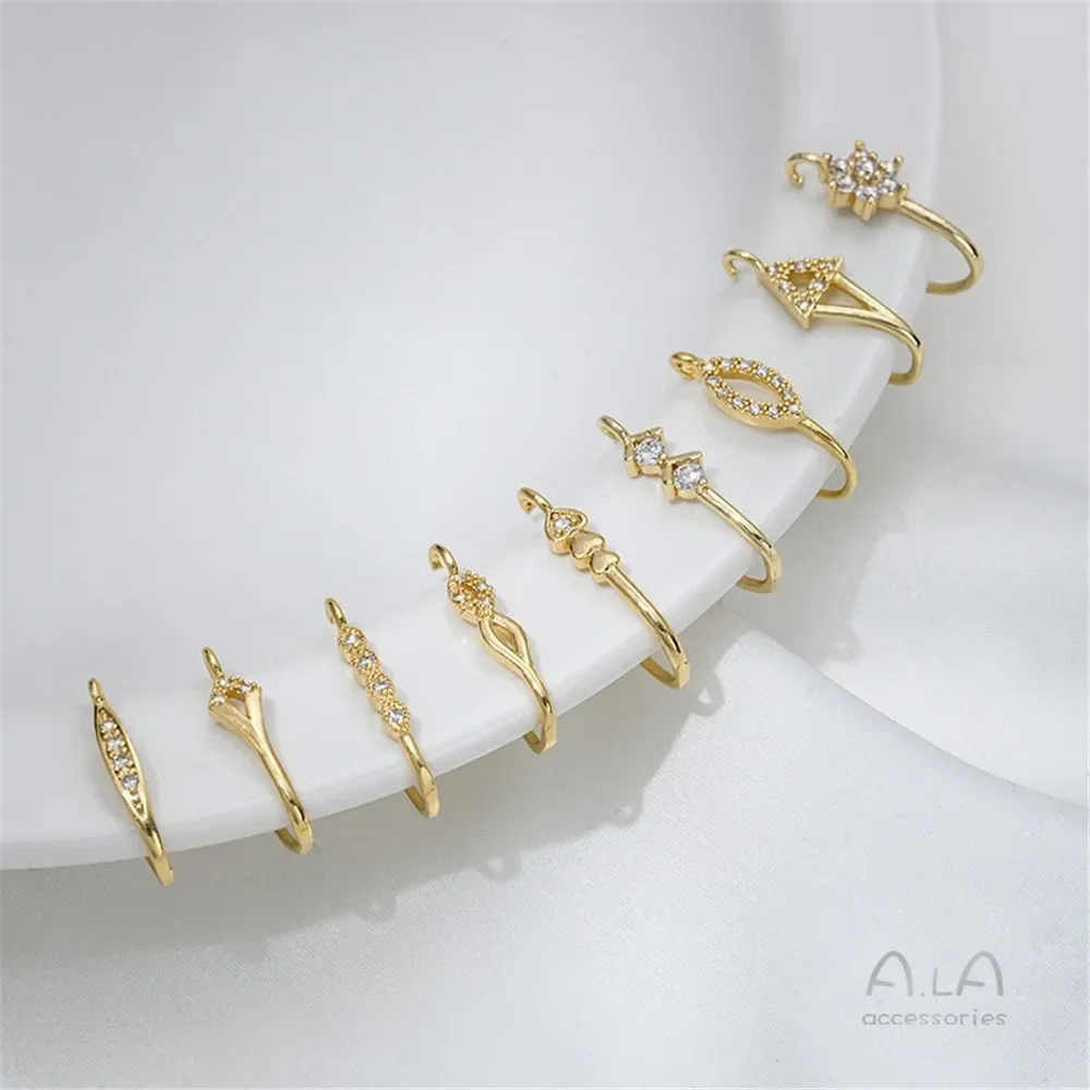 Сумка 14 карат с инкрустацией золотом цирконом и геометрическим рисунком