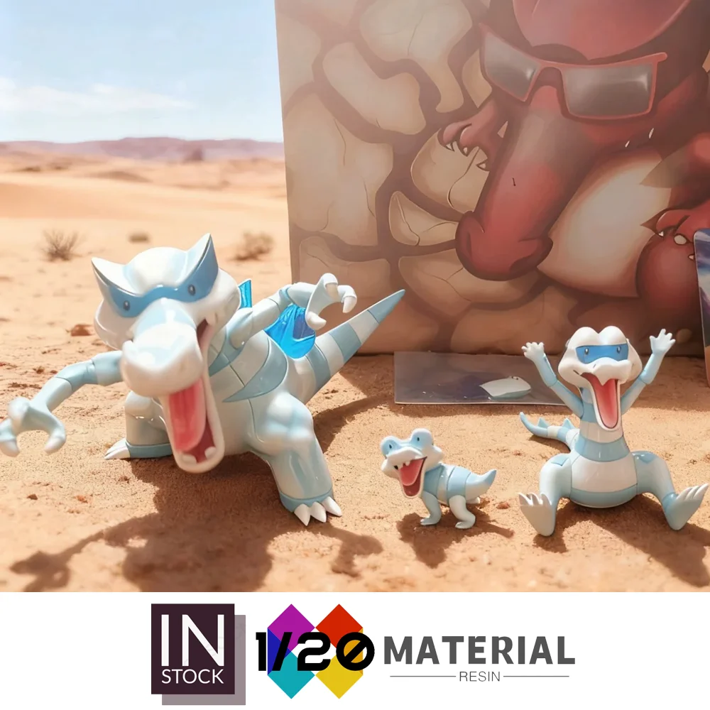 Фото [В наличии] World Resin Scale [AQUA] — Sandile & Krokorok & Krookodile [Split RE-MENT] №5