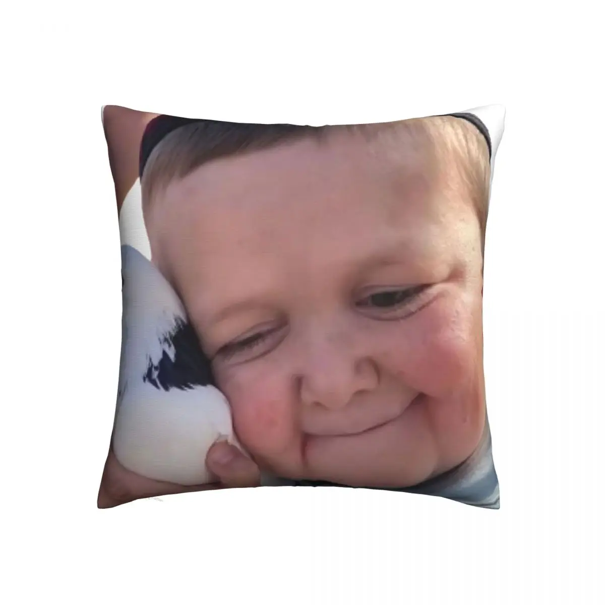 

Hasbulla Fighting Meme Pillowcase Printed Cushion Cover Decor Mini Khabib Blogger Pillow Case Cover Living Room Wholesale 18"