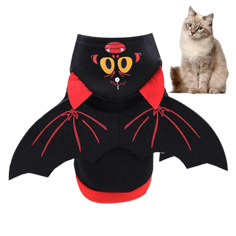 Pet Bat Wings Clothes Halloween Cat Bat Wings Suit Costume For Pet Dog Pet Bat Wings Halloween Outfits For Dog Cat Halloween Bat