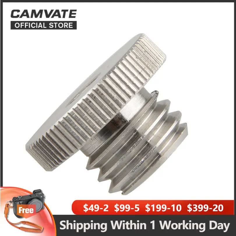 Стандартный винтовой адаптер CAMVATE из нержавеющей стали с резьбой 1/4 "-20"