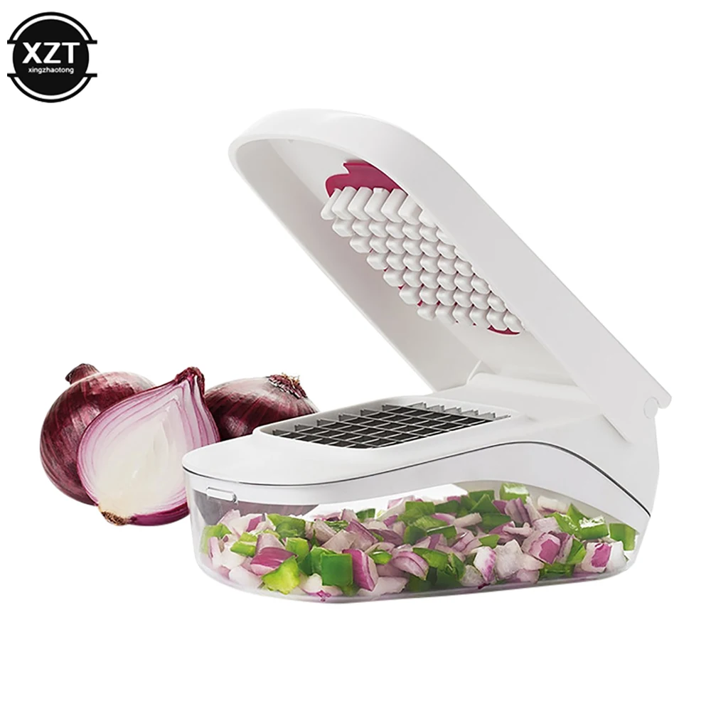 Ручная овощерезка для фруктов измельчитель пресс-нарезка лука сыра помидоров
