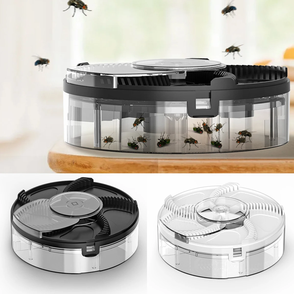 

Электронная ловушка для мух, 1200 мАч, с USB-зарядкой