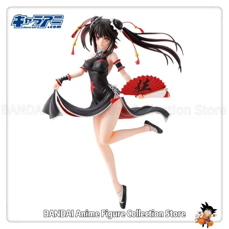 Фото В наличии оригинальные Chara-ani CAworks Date A Live III Kurumi Tokisaki China Dress Ver Toys Model Decoration Gift Collection №1