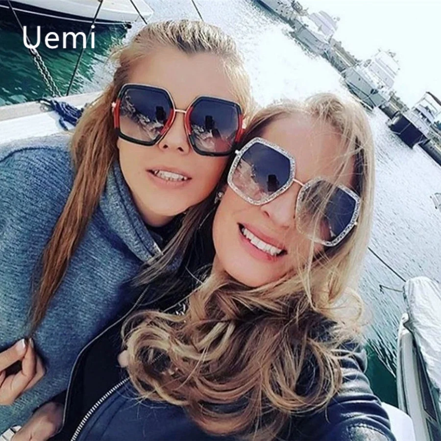 Солнцезащитные очки в стиле ретро UV400 для мужчин и женщин модные большие