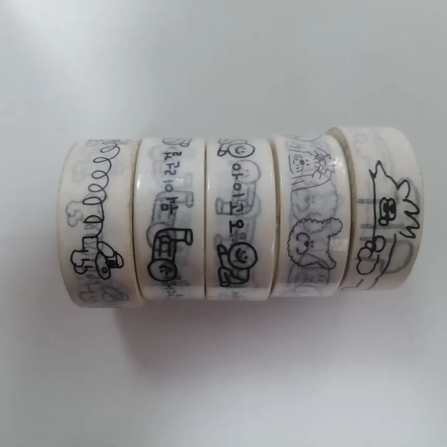 

Клейкая лента Sharkbang прозрачная с изображением кота