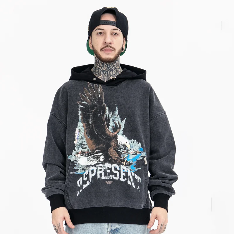 

Harajuku Anime Hoodie Men Streetwear Oversized Vintage Clothes Hip Hop Graphic Sweatshirt Women Cotton Hooded Pullover Winter