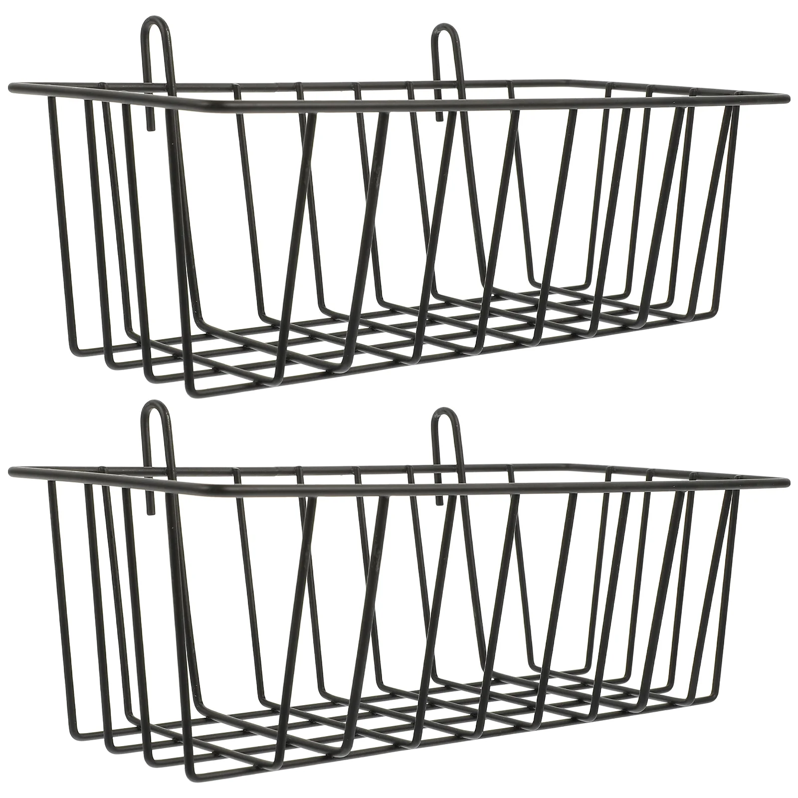 

2 Pcs Rabbit Hay Rack Feeder Racks Lovely Pattern Pet Cage Stuffed Feeding Small Wrought Iron Design Food Container